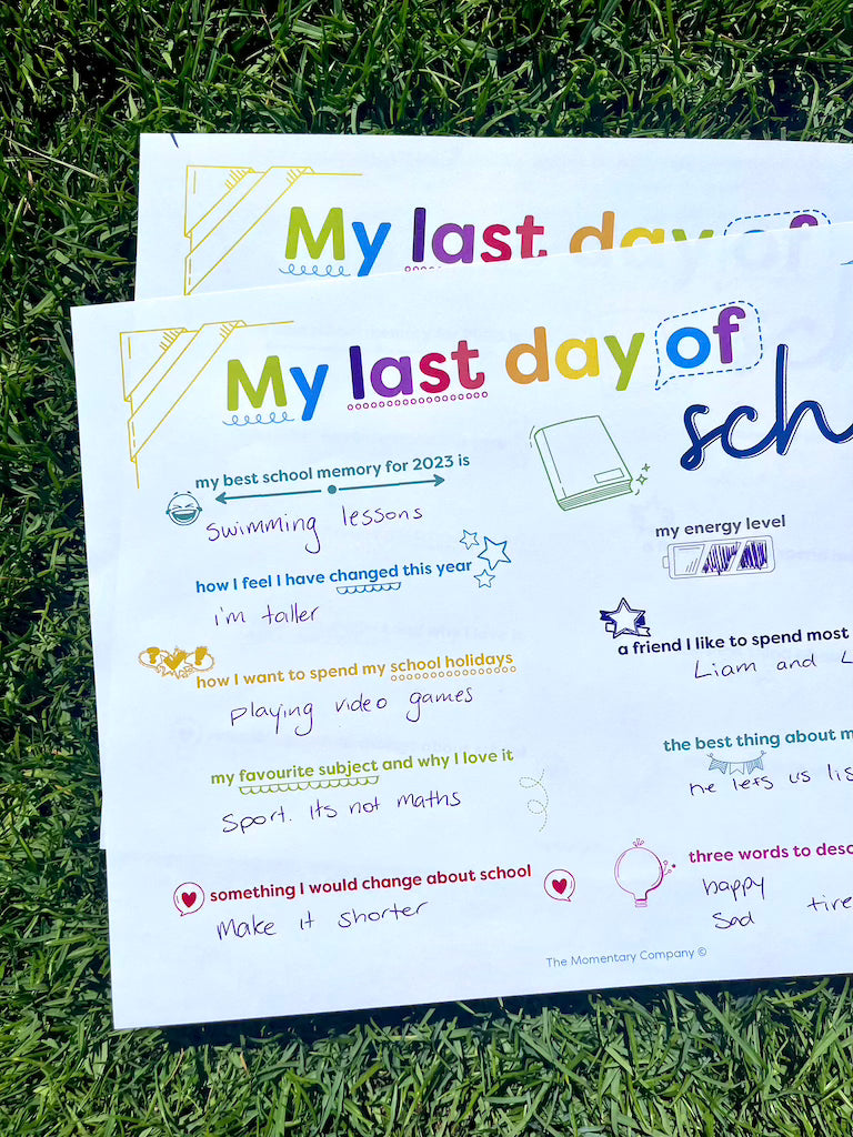 School Yearbook Printable